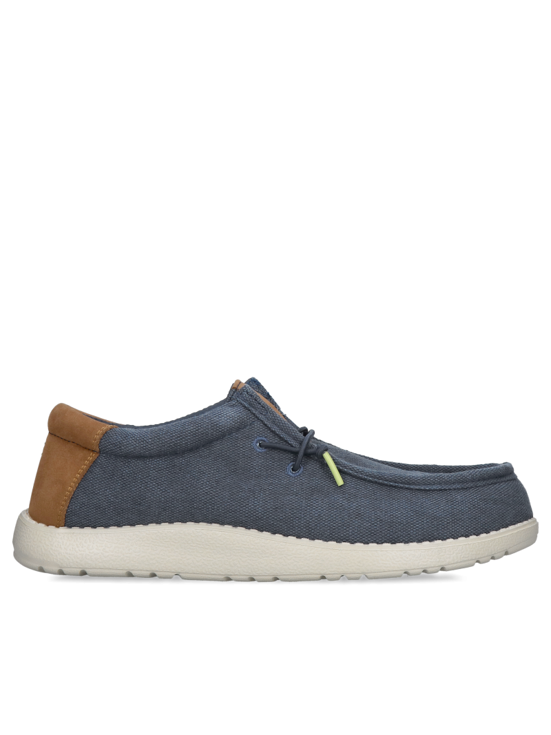 Summer lace-up shoes made of fabric from the Spanish company Gioseppo, Gioseppo, Konopka Shoes, GI0060-01