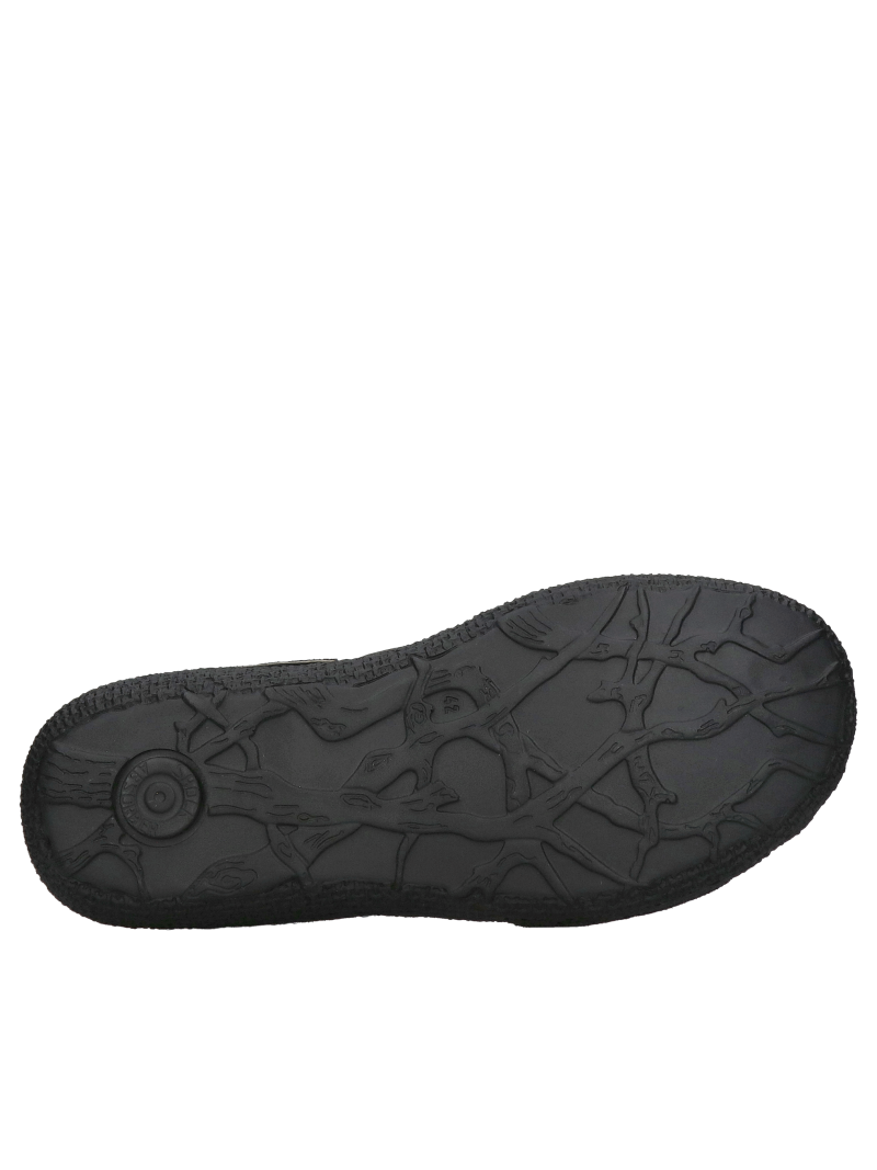 Gray men's leather sandals with very soft lining and flexible sole