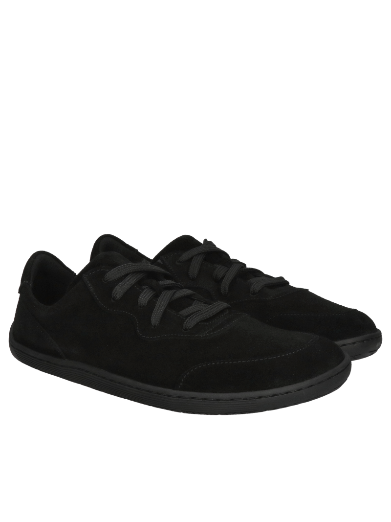 Black women's barefoot shoes, lightweight and flexible footwear for women