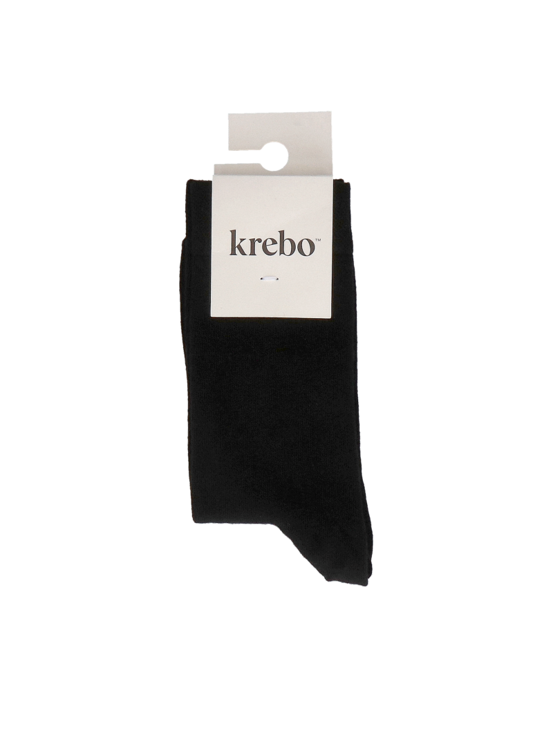 Elegant, black, and plain men's socks for everyday wear and formal occasions