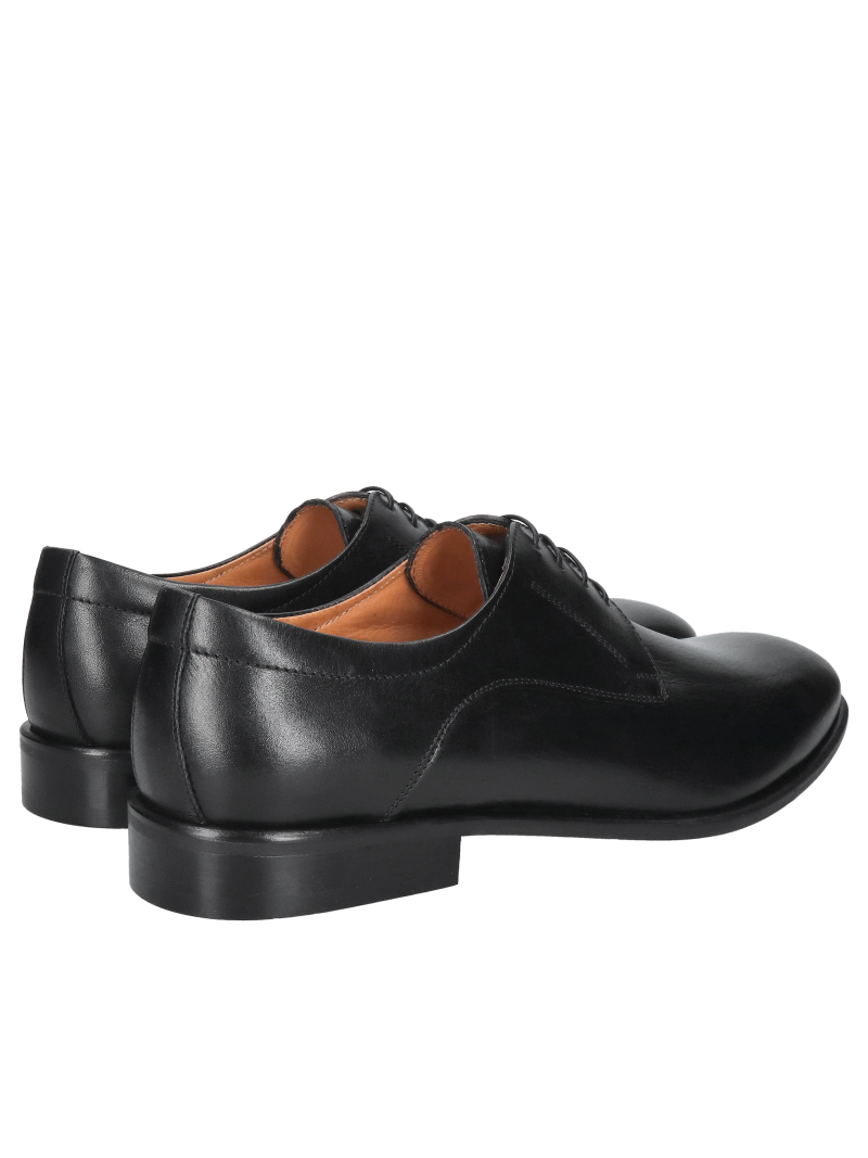 Men's genuine leather dress shoes, elegant lace-up dress shoes