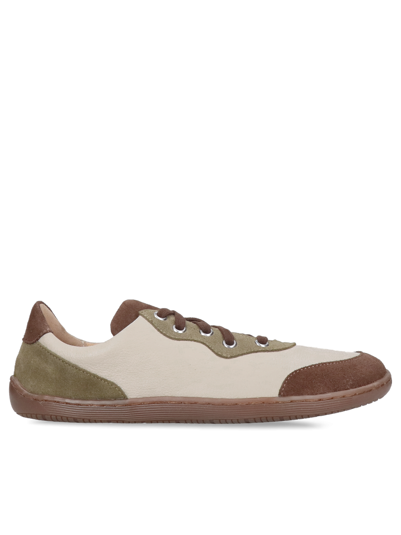 Women's leather barefoot shoes—comfortable and wide-toed