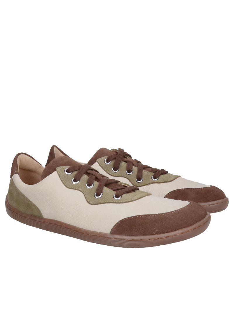 Women's leather barefoot shoes—comfortable and wide-toed