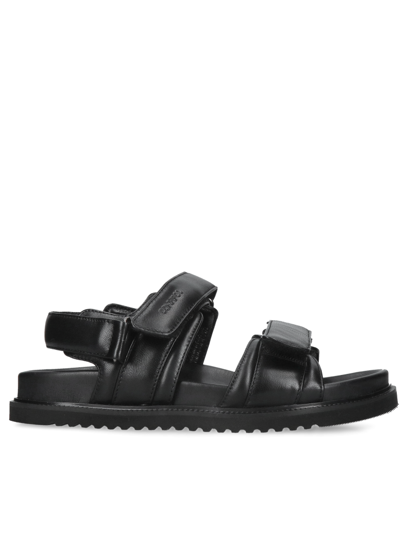 Women’s Velcro sandals, stylish and comfortable, made from genuine leather