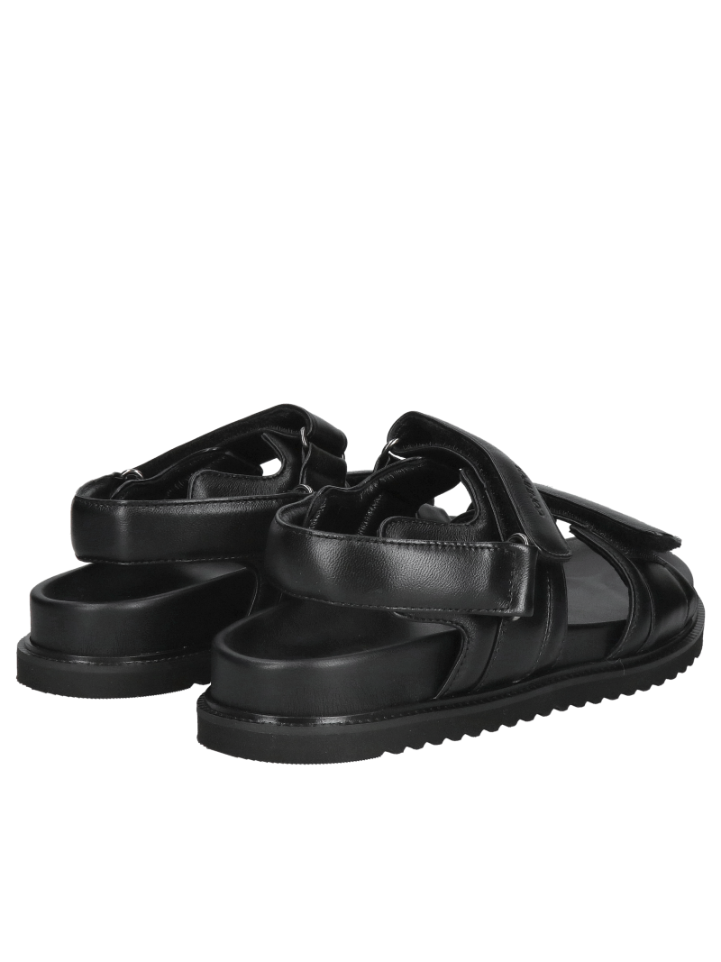 Women’s Velcro sandals, stylish and comfortable, made from genuine leather