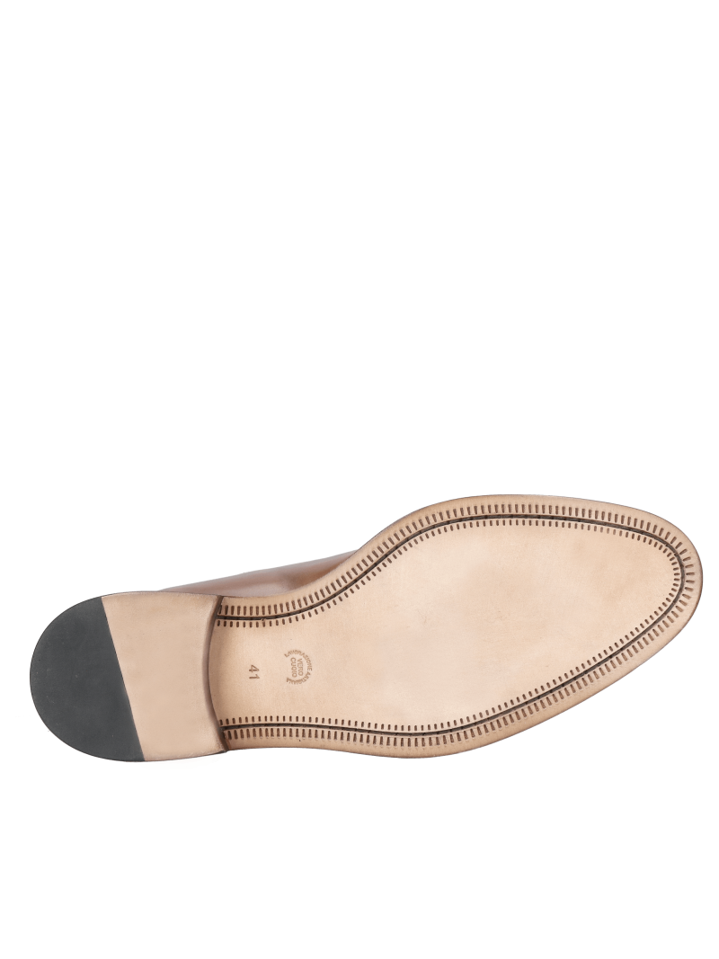 Height-increasing Oxfords with leather soles, premium men's height-increasing shoes, Conhpol, Konopka Shoes