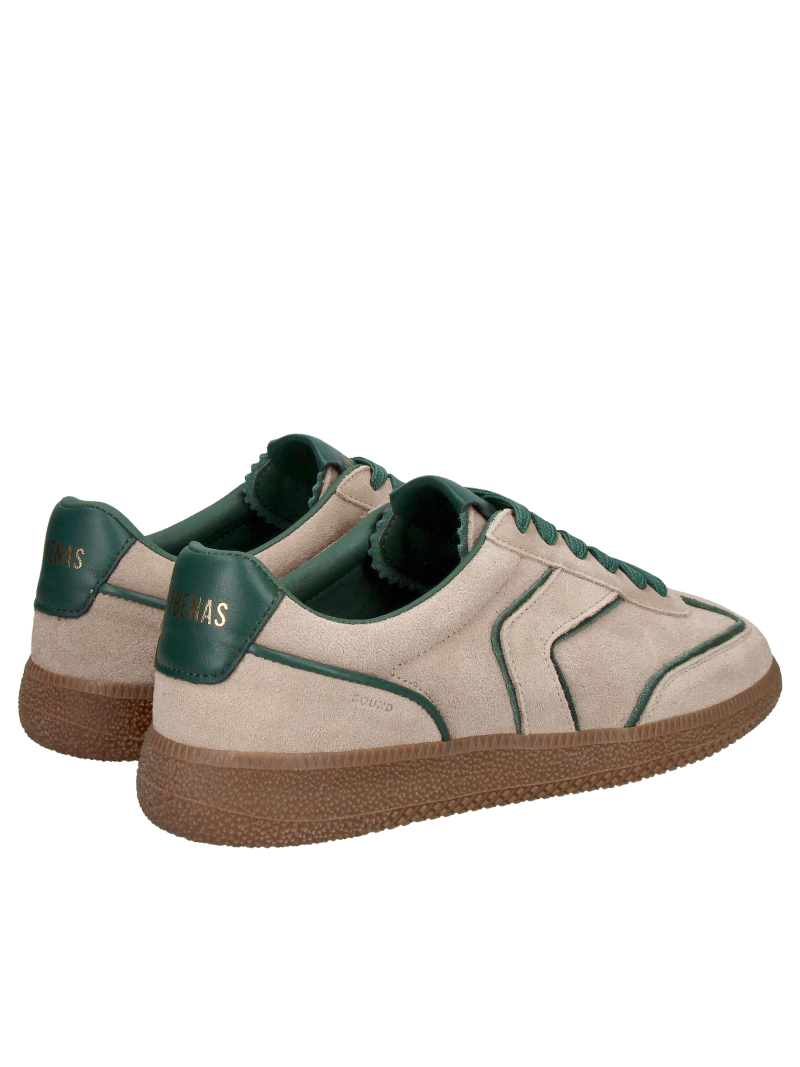 Gray women's suede sneakers—comfortable and soft