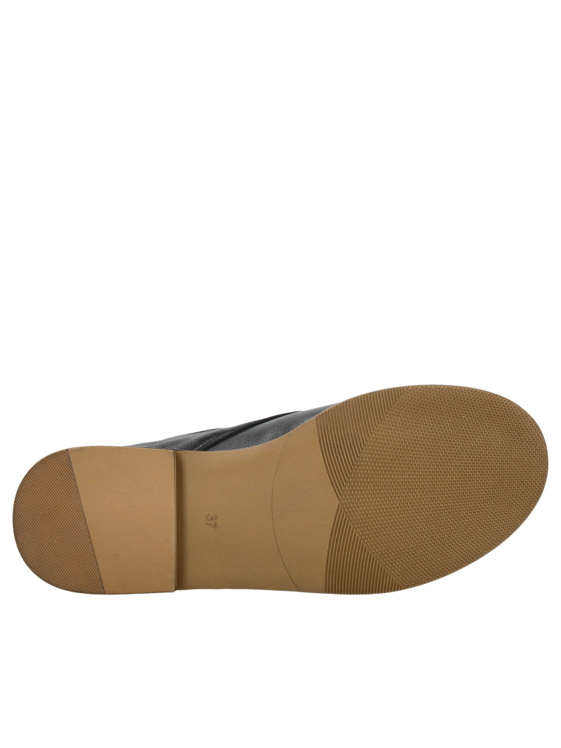 Women's lace-up shoes made of soft full-grain leather, women's barefoot shoes