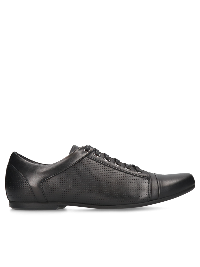 Black shoes Timo, Conhpol Dynamic - Polish production, Sneakersy, SD0120-01, Konopka Shoes