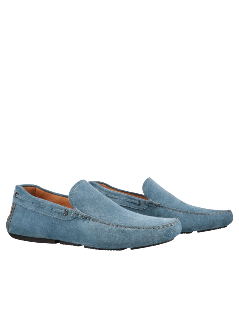 Blue Moccasins Vincenzo, Conhpol, Konopka Shoes