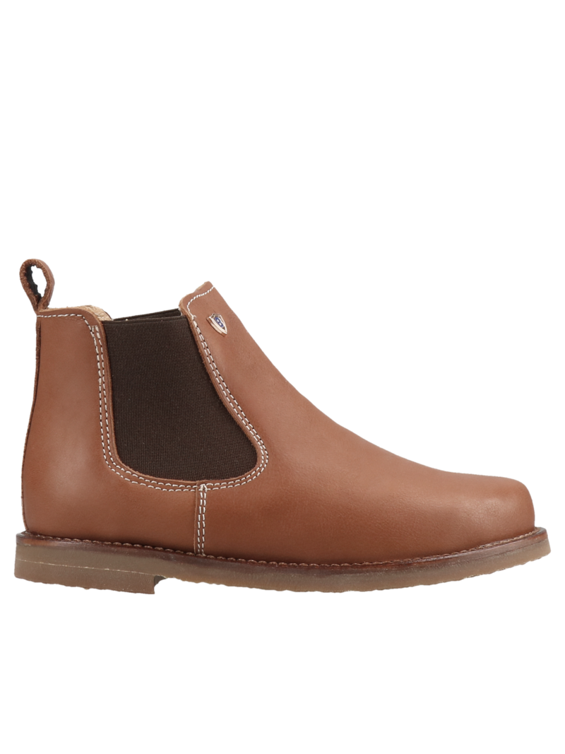Brown Boy's shoes Chelsea Boots, Bambini Manufaktura, Konopka Shoes
