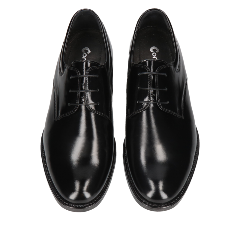 Buty skórzane garniturowe, podwyższające wzrost dla mężczyzn, Conhpol, Konopka shoes