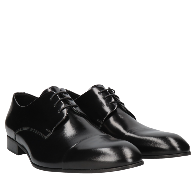 Wygodne buty na wesele do tańca, półbuty męskie skórzane