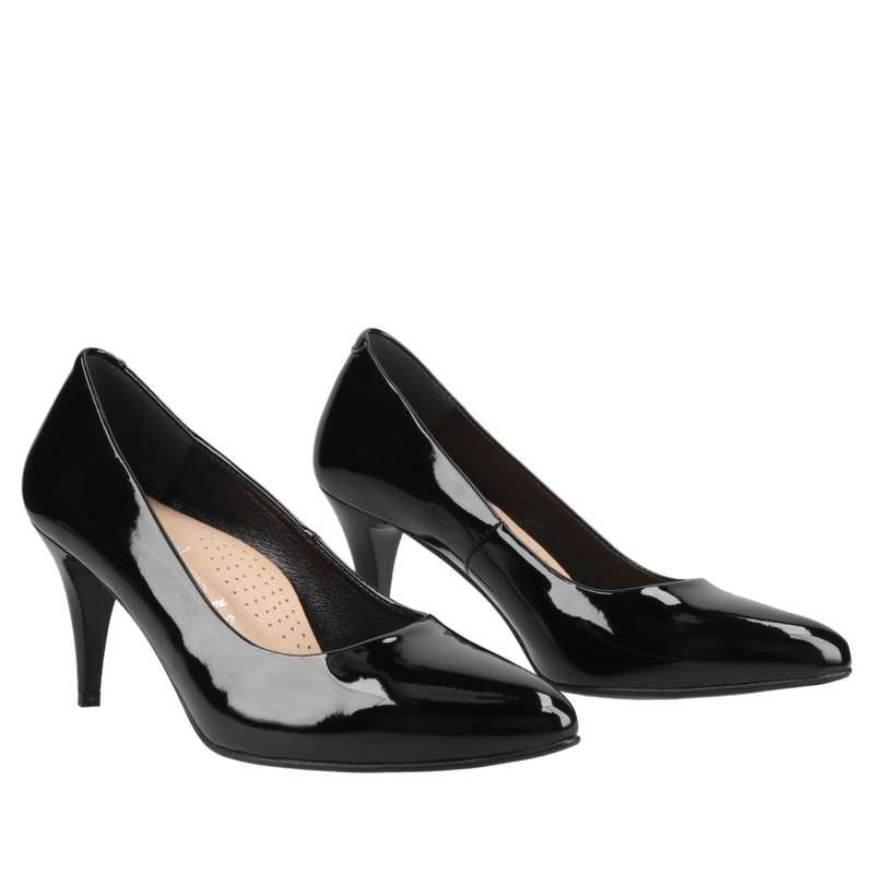 Czarne szpilki Lindsay, Conhpol Relax, Konopka Shoes Czarne szpilki Lindsay, Conhpol Relax, Konopka Shoes