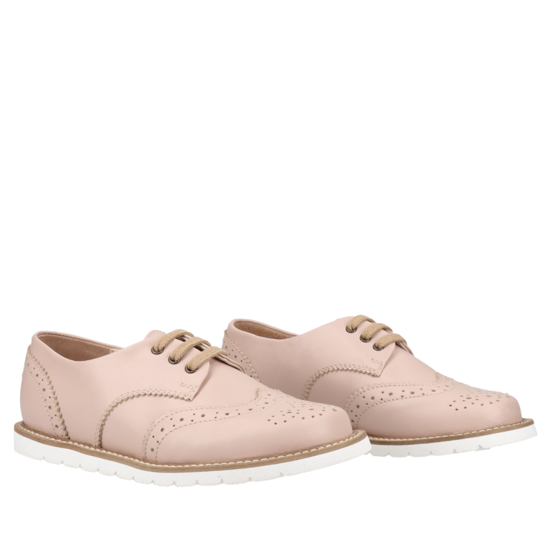 Różowe półbuty dziewczęce Brogsy, Bambini Manufaktura, Buty dla dziewczynek, BM0292-02, Konopka Shoes Różowe półbuty dziewczęce Brogsy, Bambini Manufaktura, Buty dla dziewczynek, BM0292-02, Konopka Shoes