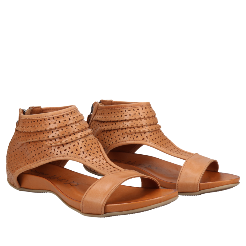 Brązowe sandały Zyta, Conhpol Relax, Konopka Shoes