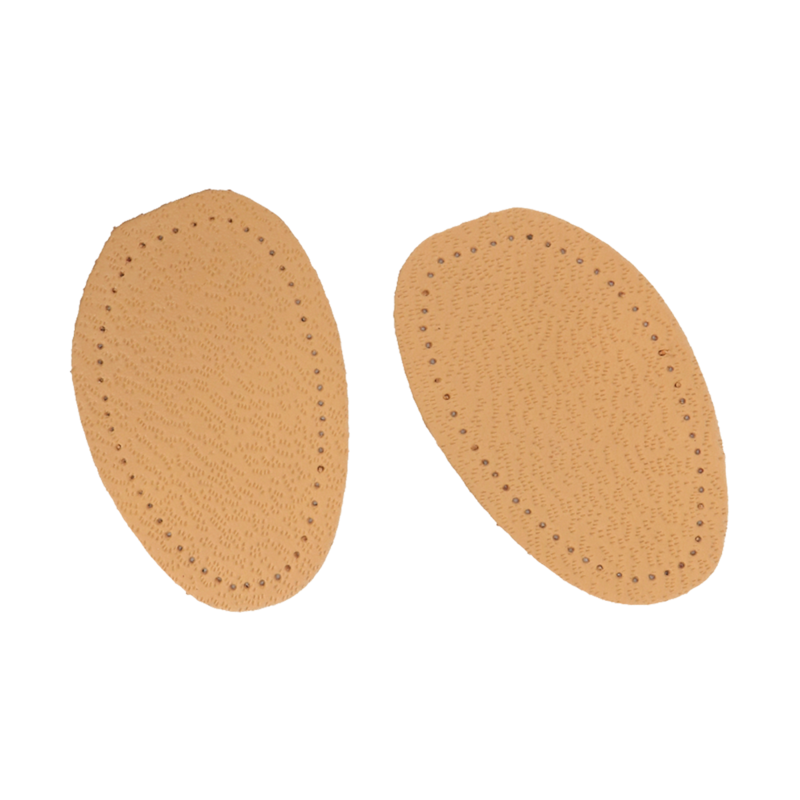 Półwkładki pod palce pekari lateks, wykończone skórą, DA0030-01, Konopka Shoes