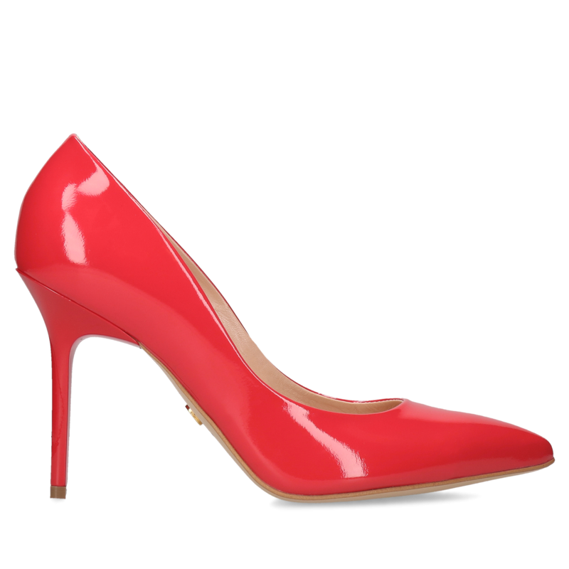 Czerwone szpilki Daisy, Conhpol Bis - polska produkcja, Szpilki, BI0307-18, Konopka Shoes Czerwone szpilki Daisy, Conhpol Bis - polska produkcja, Szpilki, BI0307-18, Konopka Shoes