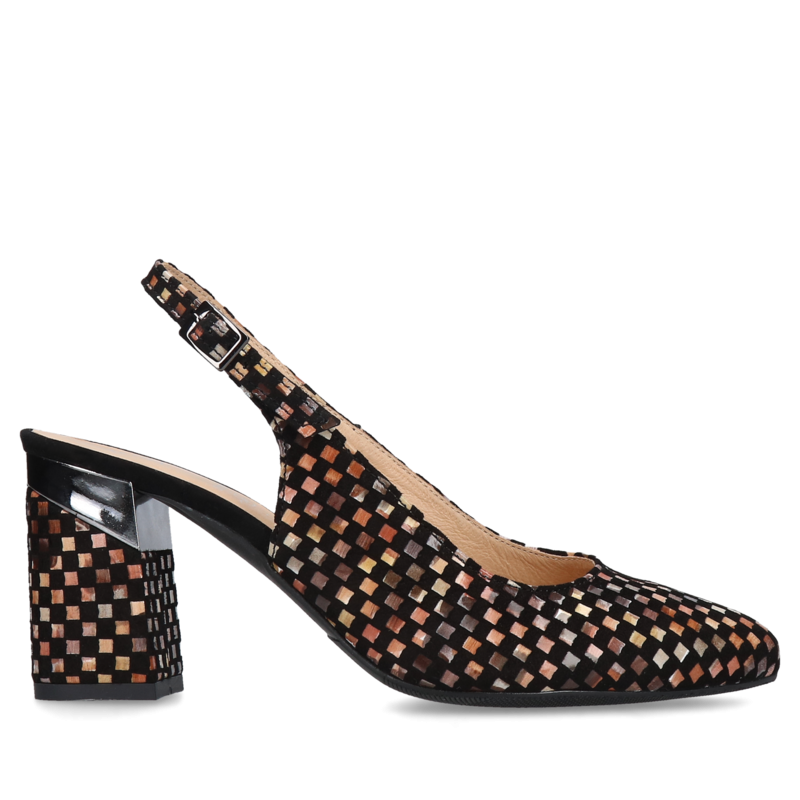 Brązowe czółenka Lindsay, Conhpol Relax, Konopka Shoes