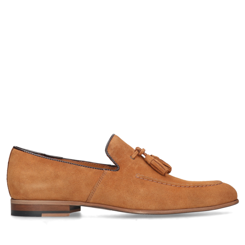 Brązowe Loafersy Hugo, Conhpol, Konopka Shoes