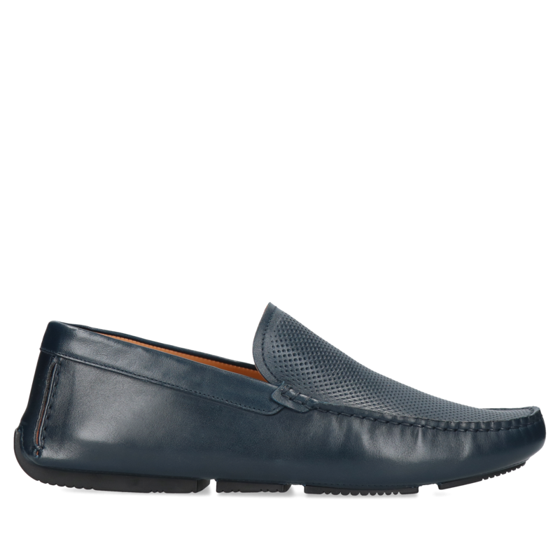 Granatowe mokasyny Vincenzo, Conhpol, Konopka Shoes