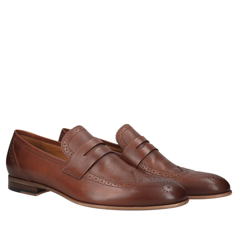 Brązowe Loafersy Hugo, Conhpol - polska produkcja, Mokasyny i Loafersy, CE6211-01, Konopka Shoes Brązowe Loafersy Hugo, Conhpol - polska produkcja, Mokasyny i Loafersy, CE6211-01, Konopka Shoes