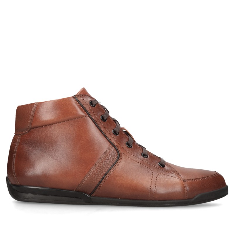 Brązowe trzewiki Victor, Conhpol Dynamic - polska produkcja, Trzewiki, SK2578-02, Konopka Shoes