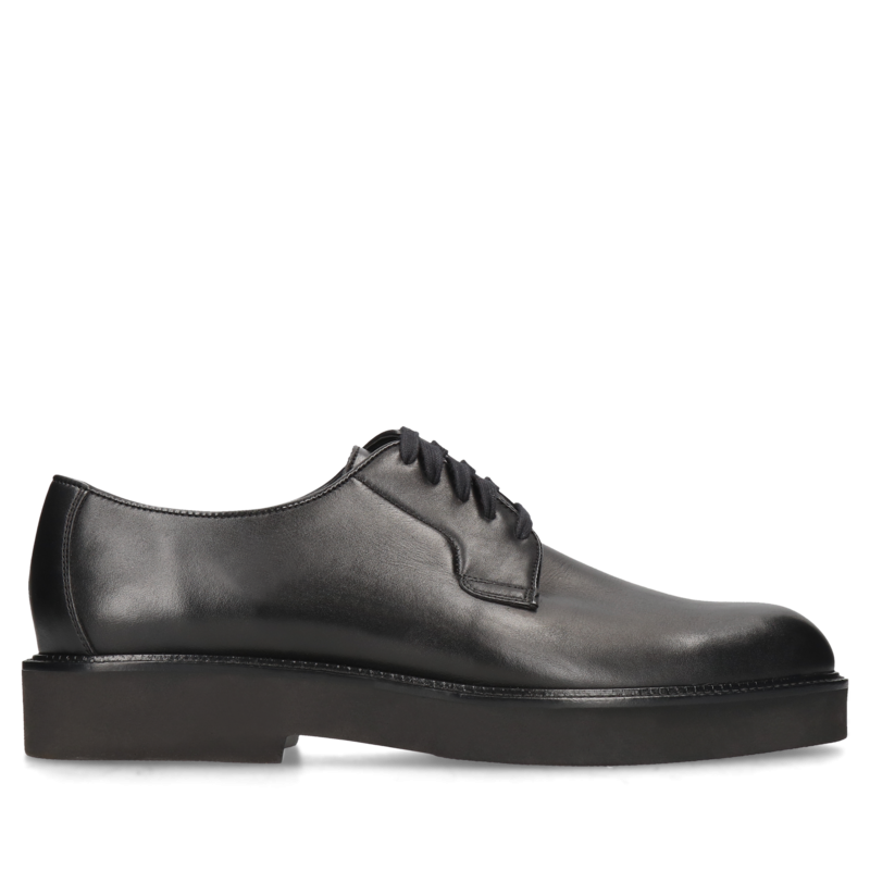Czarne derby Elon, Cohpol, Konopka Shoes Czarne derby Elon, Cohpol, Konopka Shoes