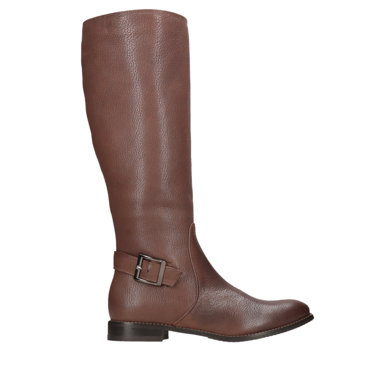 Brązowe kozaki Cornelie, Conhpol Bis - polska produkcja, Kozaki, BK5672-02, Konopka Shoes