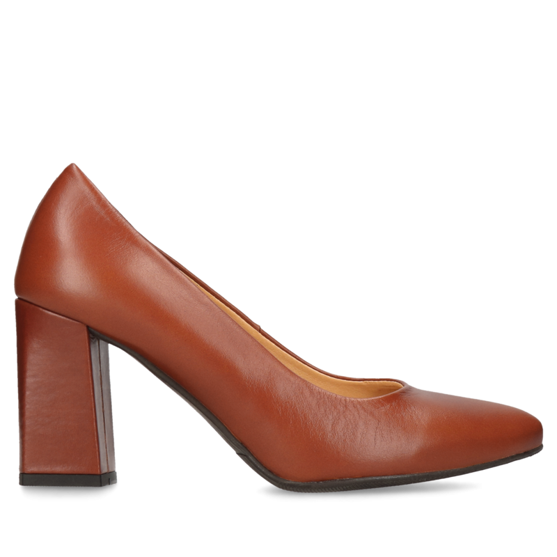 Brązowe czółenka Lindsay, Conhpol Relax - polska produkcja, Czółenka, RE2629-03, Konopka Shoes Brązowe czółenka Lindsay, Conhpol Relax - polska produkcja, Czółenka, RE2629-03, Konopka Shoes