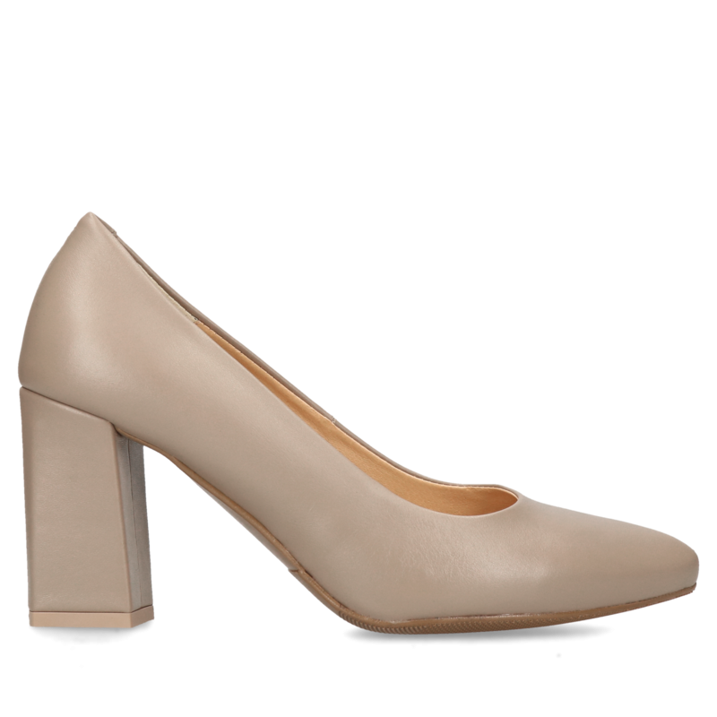 Beżowe czółenka Lindsay, Conhpol Relax - polska produkcja, Czółenka, RE2629-05, Konopka Shoes Beżowe czółenka Lindsay, Conhpol Relax - polska produkcja, Czółenka, RE2629-05, Konopka Shoes