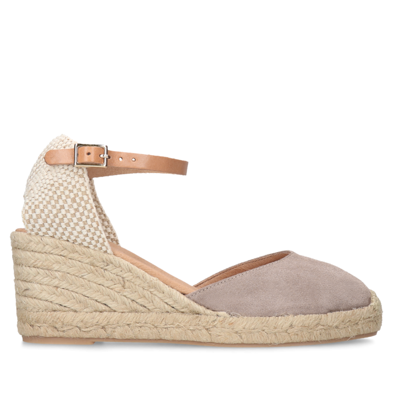 Szare espadryle Delmar, Macarena, Konopka Shoes