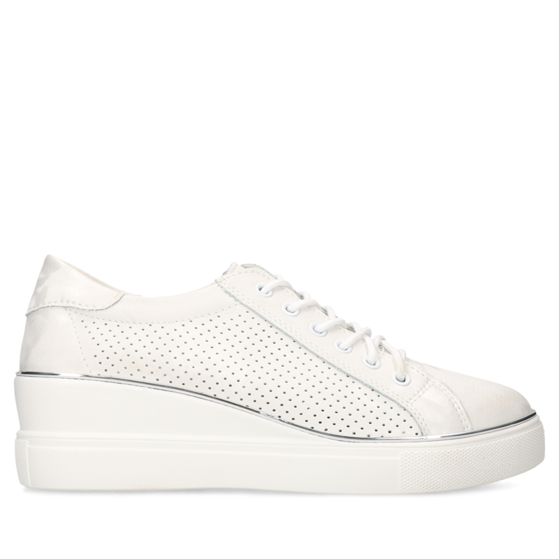 Białe sneakersy Alaina, HB0104-01, sneakersy, Konopka Shoes