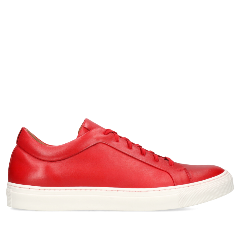 Czerwone buty Fotyn, Conhpol Dynamic - polska produkcja, SD2629-03, Sneakersy, Konopka Shoes