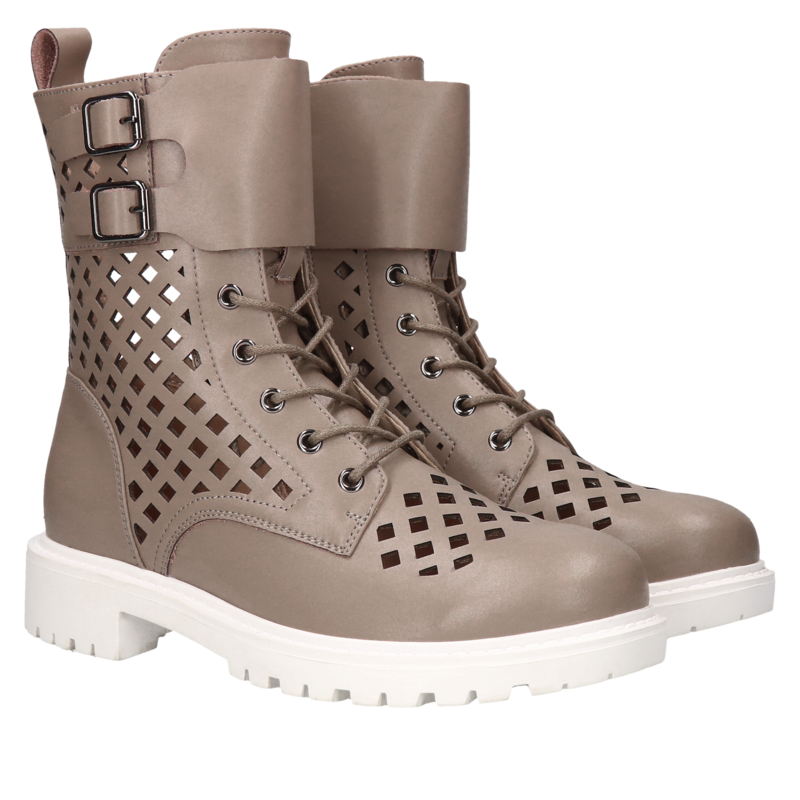 Beżowe botki Hailey, Artiker, Botki, HB0134-01, Konopka Shoes Beżowe botki Hailey, Artiker, Botki, HB0134-01, Konopka Shoes