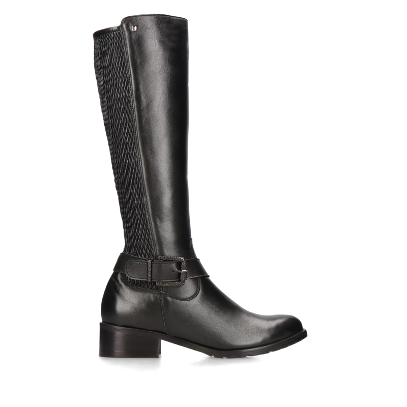 Czarne kozaki Tina, Conhpol Relax, Konopka Shoes