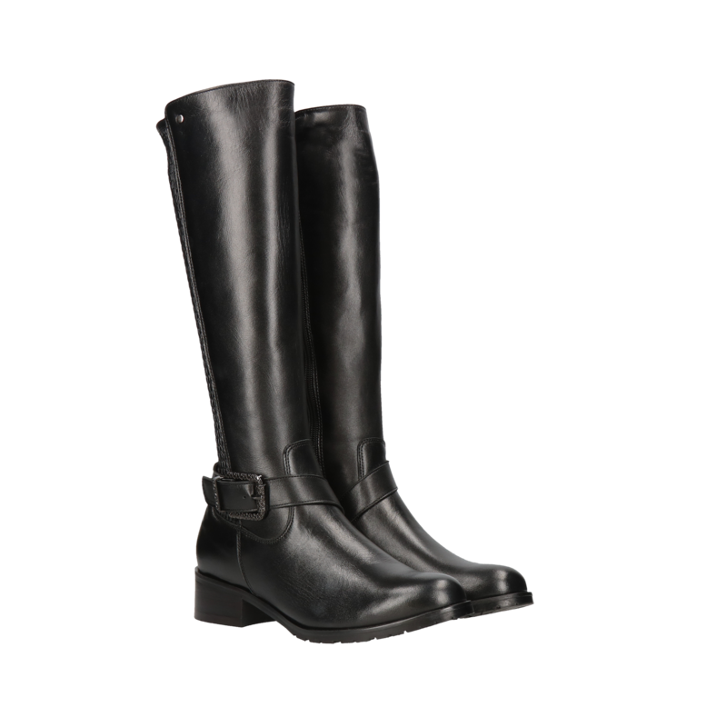 Czarne kozaki Tina, Conhpol Relax, Konopka Shoes