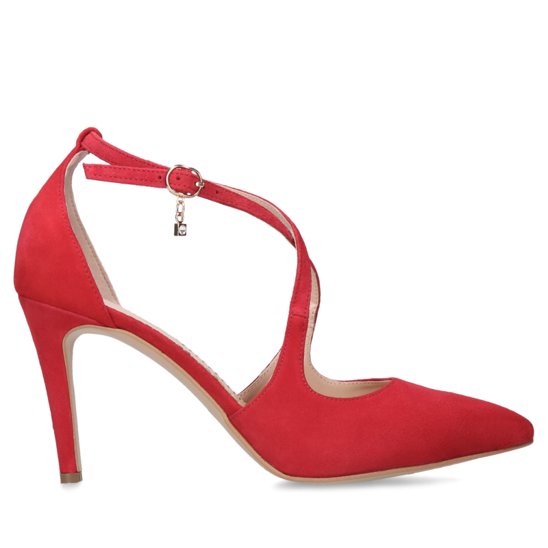 Czerwone szpilki Selina, Conhpol Bis - polska produkcja, Szpilki, BI5647-10, Konopka Shoes Czerwone szpilki Selina, Conhpol Bis - polska produkcja, Szpilki, BI5647-10, Konopka Shoes