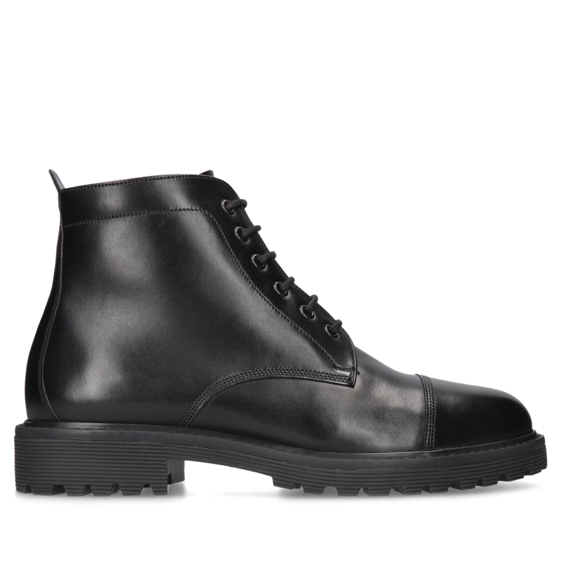 Czarne trzewiki Cesare, Conhpol - polska produkcja, Trzewiki, CK6303-02, Konopka Shoes Czarne trzewiki Cesare, Conhpol - polska produkcja, Trzewiki, CK6303-02, Konopka Shoes