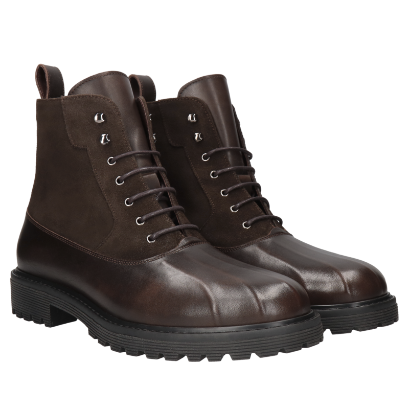 Brązowe trzewiki Aksel, Conhpol - polska produkcja, Trzewiki, CK6304-01, Konopka Shoes Brązowe trzewiki Aksel, Conhpol - polska produkcja, Trzewiki, CK6304-01, Konopka Shoes