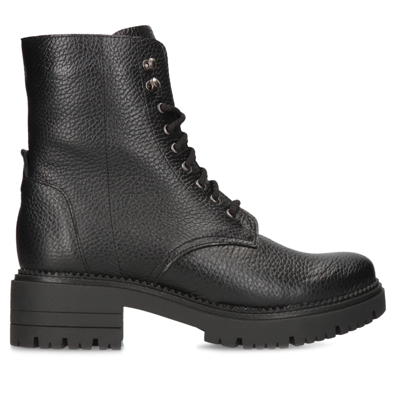 Czarne botki Linda, Conhpol Relax - polska produkcja, Trapery i workery, RK2707-01, Konopka Shoes Czarne botki Linda, Conhpol Relax - polska produkcja, Trapery i workery, RK2707-01, Konopka Shoes