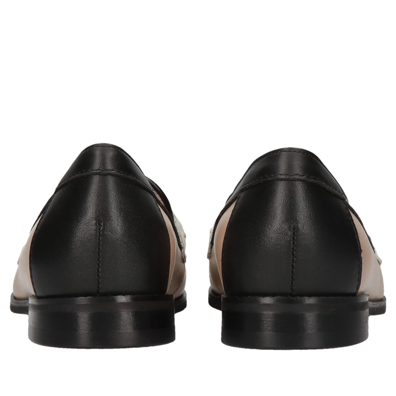 Zjawiskowe loafersy damskie z profilowaną wkładką, idealne do pracy