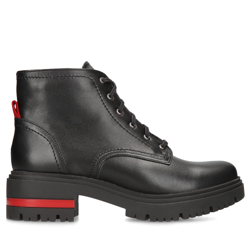 Czarne botki Linda, Conhpol Relax - polska produkcja, Trapery i workery, RK2728-01, Konopka Shoes Czarne botki Linda, Conhpol Relax - polska produkcja, Trapery i workery, RK2728-01, Konopka Shoes