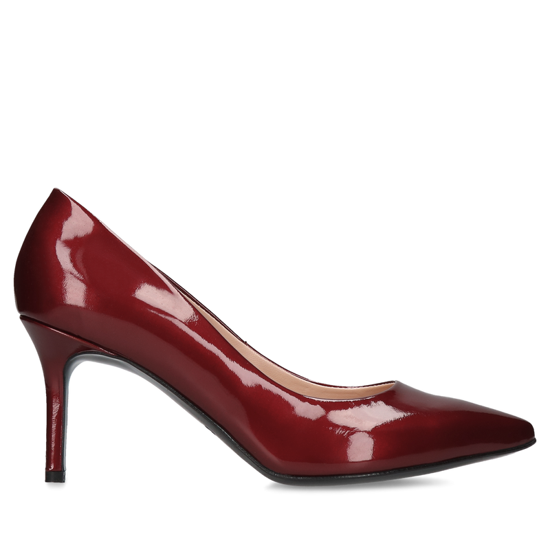 Bordowe szpilki Penelope, Conhpol Bis - polska produkcja, Szpilki, BI4466-02, Konopka Shoes Bordowe szpilki Penelope, Conhpol Bis - polska produkcja, Szpilki, BI4466-02, Konopka Shoes