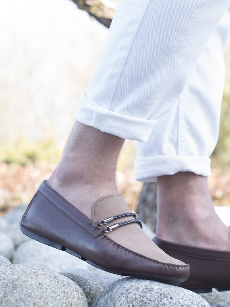 Brązowe mokasyny Vincenzo, Conhpol, Konopka Shoes Brązowe mokasyny Vincenzo, Conhpol, Konopka Shoes