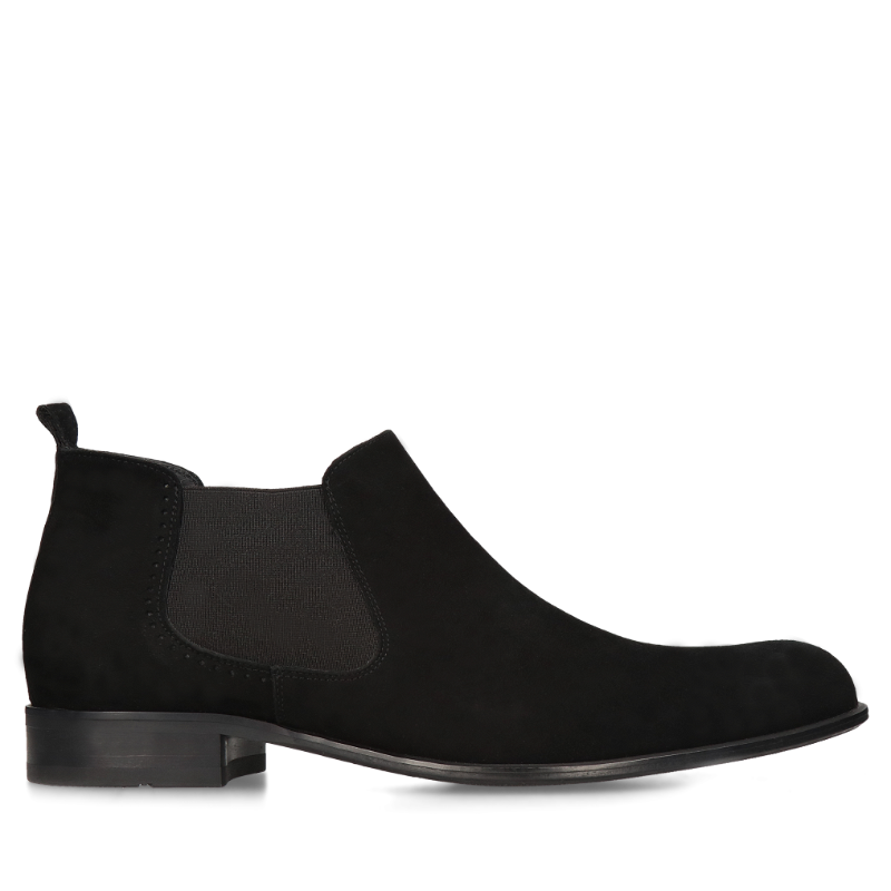 Czarne sztyblety Karl II, Conhpol, Konopka Shoes
