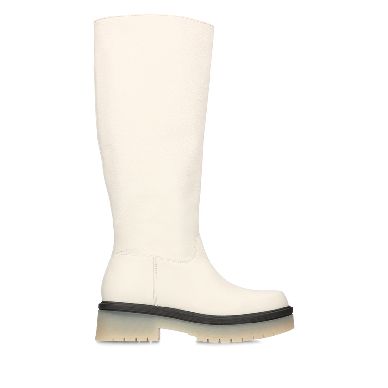 Beżowe kozaki Daimosa, Conhpol Bis - polski producent, Kozaki, BI5736-01, Konopka Shoes Beżowe kozaki Daimosa, Conhpol Bis - polski producent, Kozaki, BI5736-01, Konopka Shoes