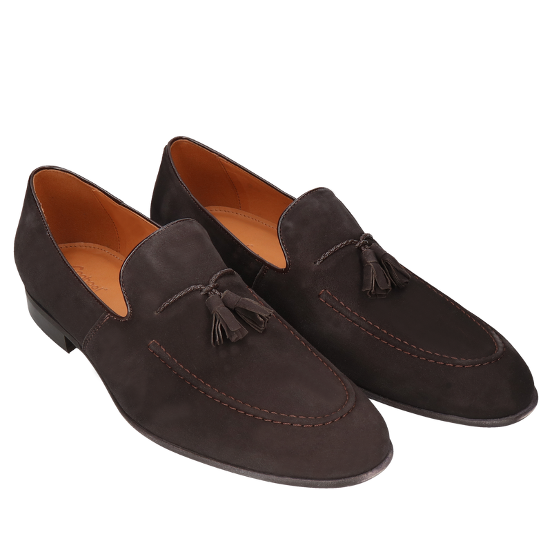 Szare, casualowe Loafersy Hugo, Conhpol - polska produkcja, CE5511-07, Mokasyny i loafersy, Konopka Shoes