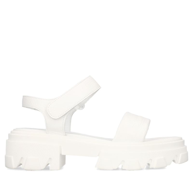 Białe Sandały Ruth, Conhpol Bis - polska produkcja, Sandały, BI5747-02, Konopka Shoes Białe Sandały Ruth, Conhpol Bis - polska produkcja, Sandały, BI5747-02, Konopka Shoes