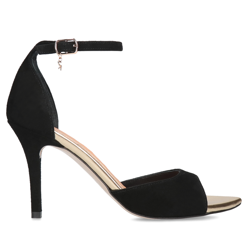 Czarne sandały Lauren, Visconi, Sandały, VS0002-01, Konopka Shoes Czarne sandały Lauren, Visconi, Sandały, VS0002-01, Konopka Shoes